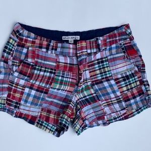 Women’s plaid shorts